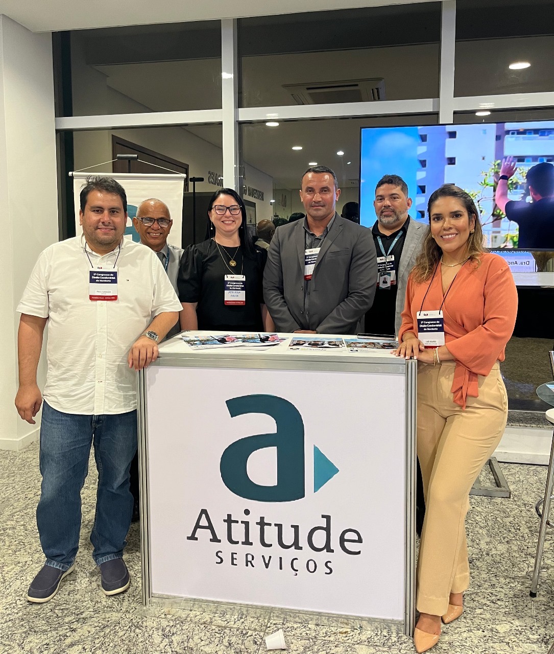 notícia Atitude Serviços marca presença em eventos, impulsionando o fortalecimento do mercado condominial