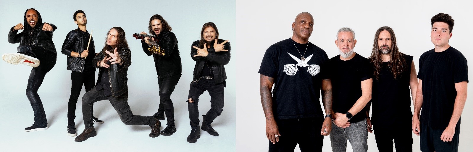 notícia Fortaleza recebe turnês de Angra e Sepultura na Praça Verde do Dragão do Mar no dia 6 de julho