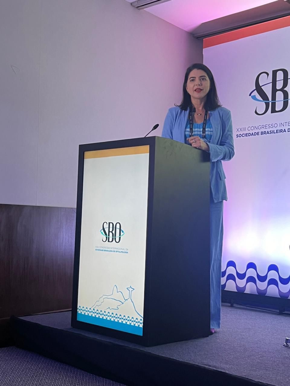 notícia Dra. Hissa Tavares marca presença no Congresso SBO 2024, no Rio de Janeiro