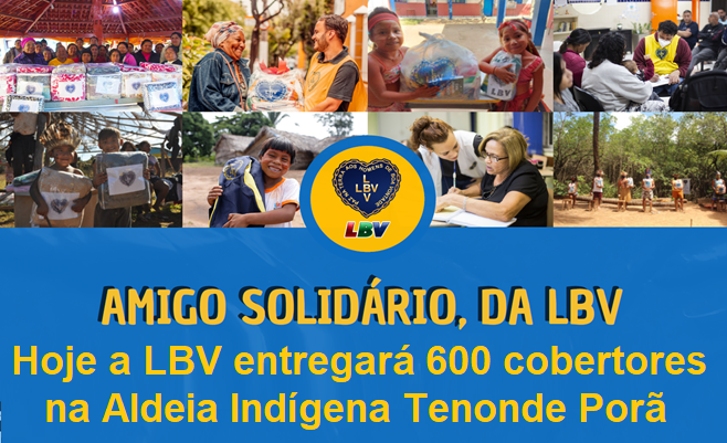 notícia 600 cobertores vão aquecer o inverno de povos indígenas em Parelheiros