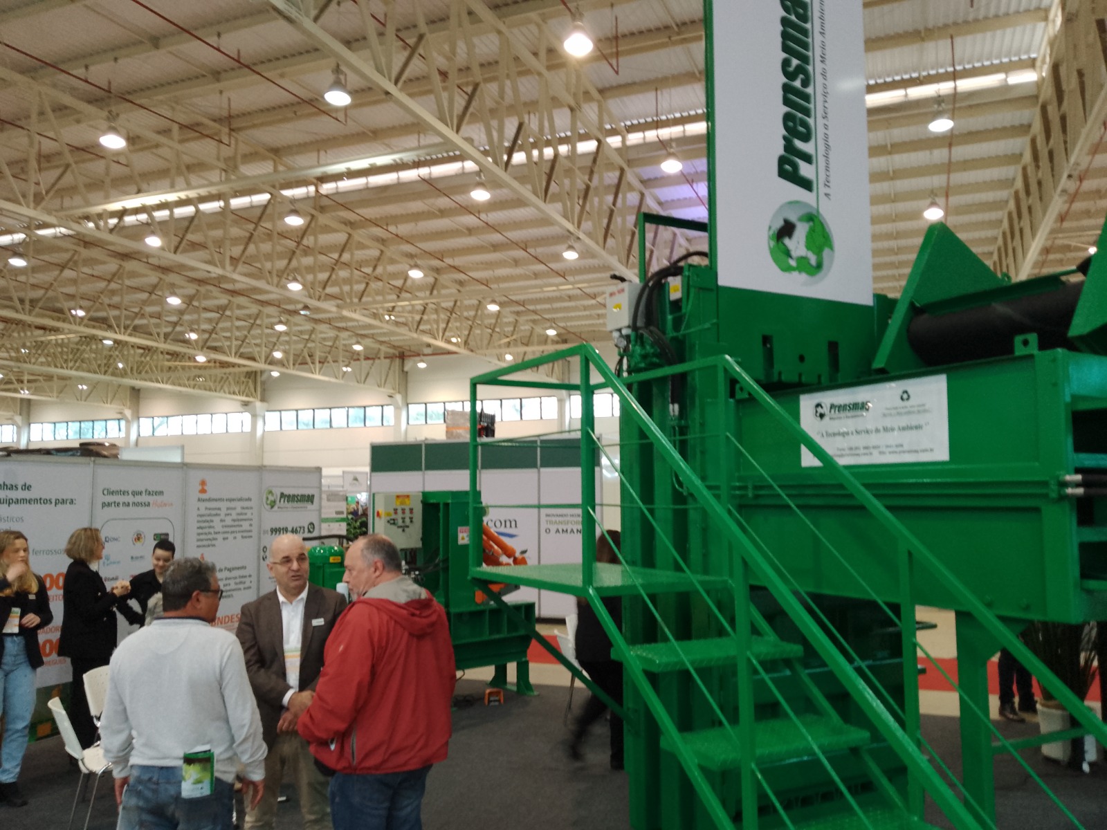 notícia Evento de Reciclagem conta com mais de 50 estandes