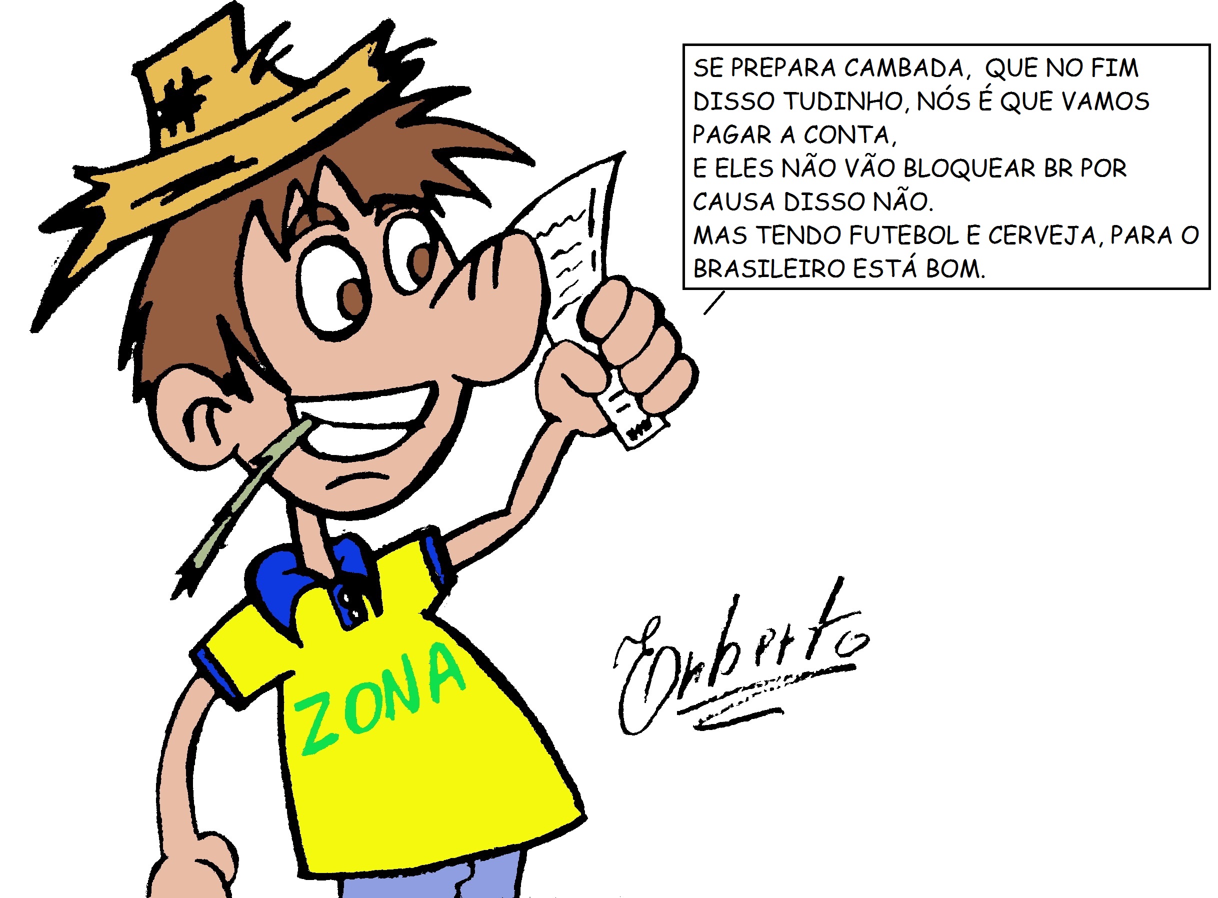 notícia Charge do Dia