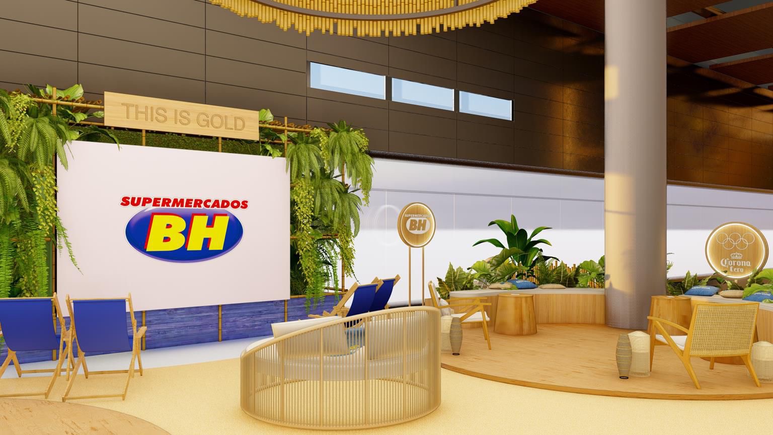 notícia Corona Cero inaugura lounge exclusivo para transmissão dos Jogos Olímpicos em Confins