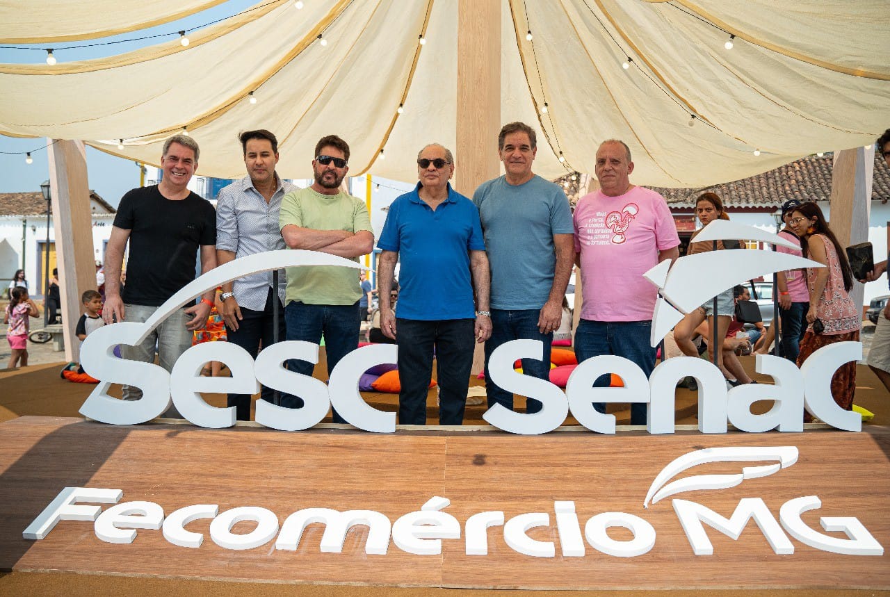 notícia Presidente da Fecomércio MG, Nadim Donato, recebe presidente Tadros da CNC em Tiradentes