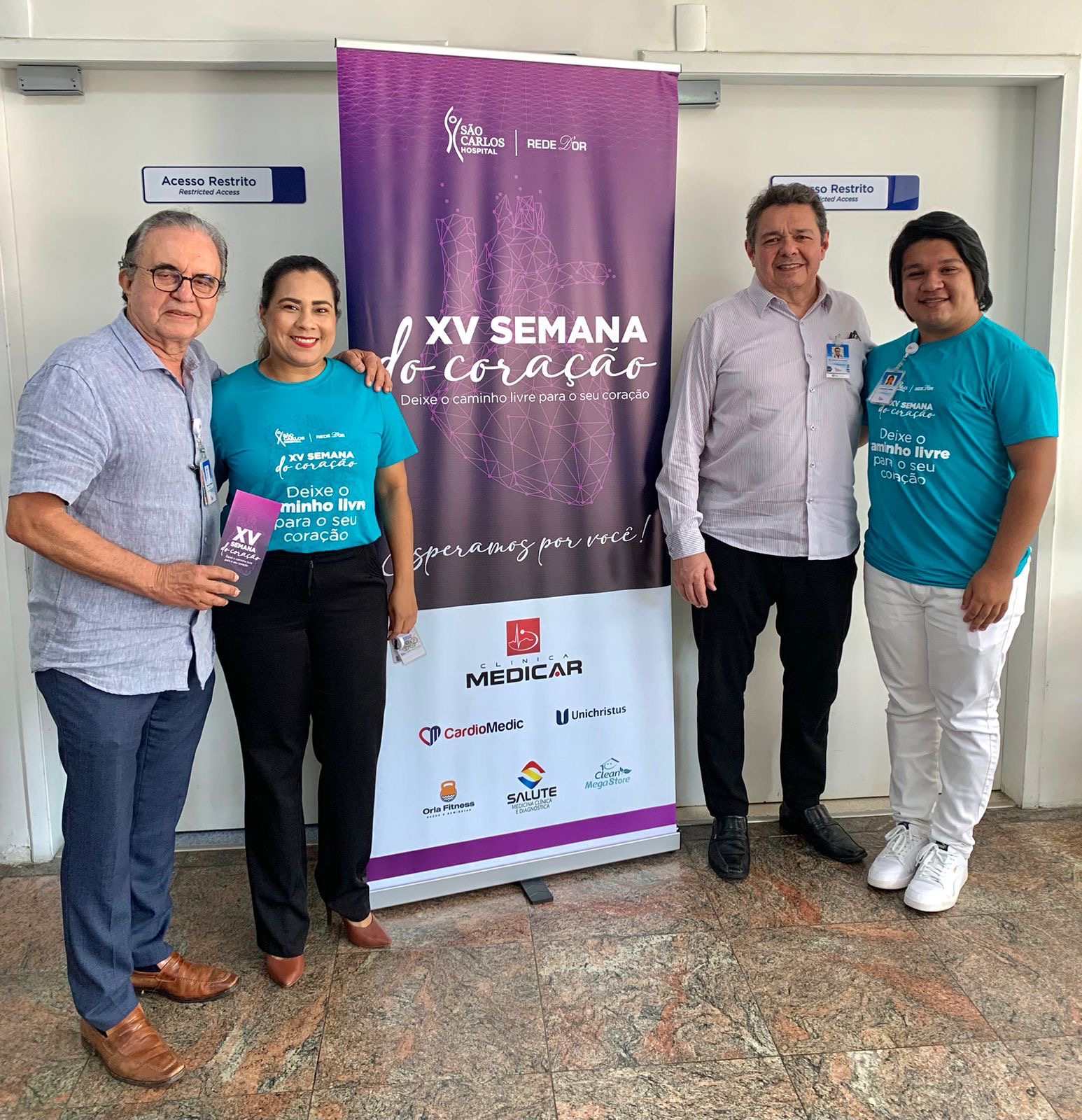 notícia Hospital São Carlos/Rede D'Or inicia 15ª Semana do Coração com atividade na Beira Mar de Fortaleza