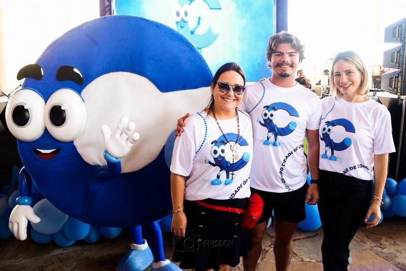 notícia Grupo Cidade apresenta seu mascote, Cidinho, em grande evento no Beach Park