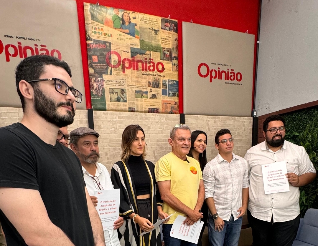 notícia Instituto de Arquitetos do Brasil – Departamento Ceará participa de sabatinas com pré-candidatos à prefeitura de Fortaleza