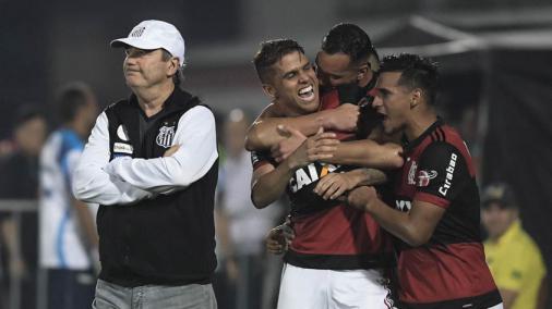 notícia Santos joga mal e perde 2x0 para o Flamengo 