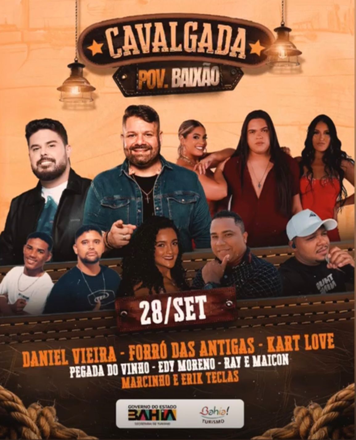 notícia Teofilândia vai agitar ao som de Danniel Vieira e Forrozão das Antigas neste sábado