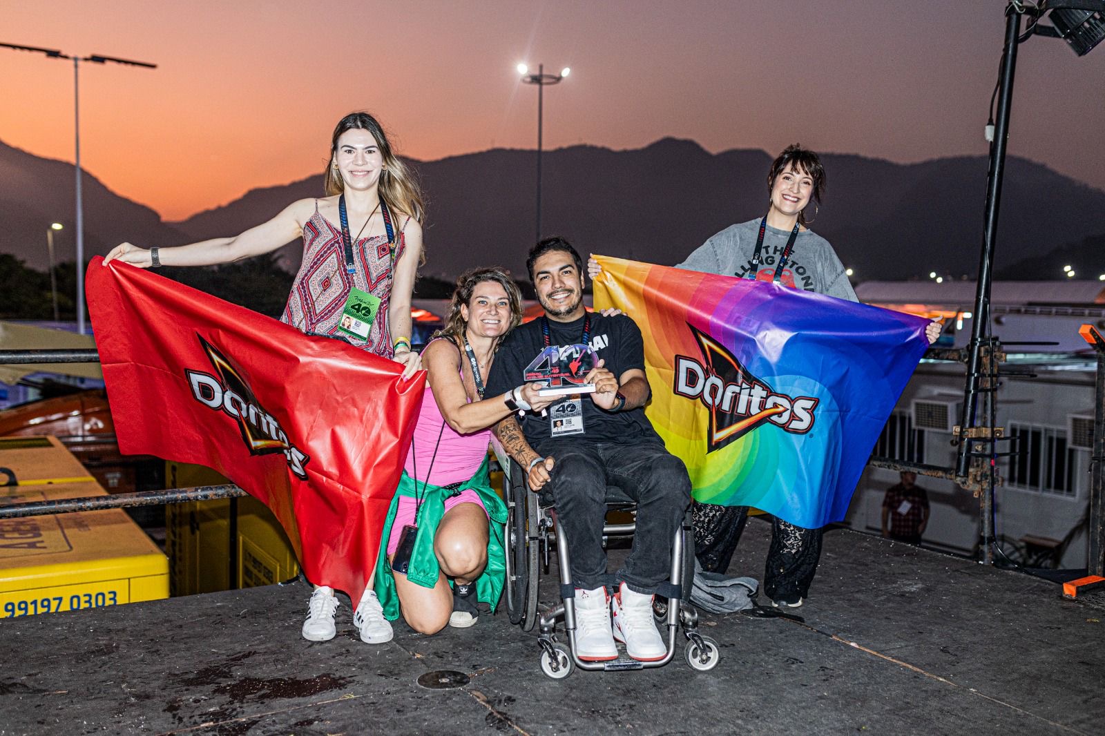 notícia Doritos leva pela terceira edição consecutiva o prêmio Rock in Rio atitude sustentável