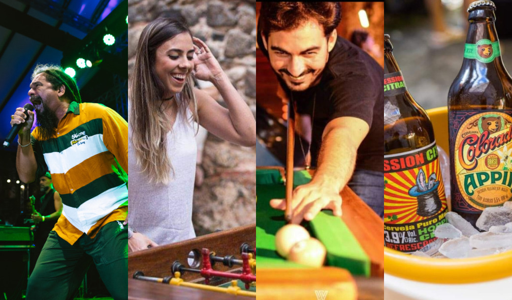 notícia Shows, totó, sinuca e fliperama e mais de 20 rótulos de cervejas artesanais, confira o que vai rolar nos 9 anos do Biergarten