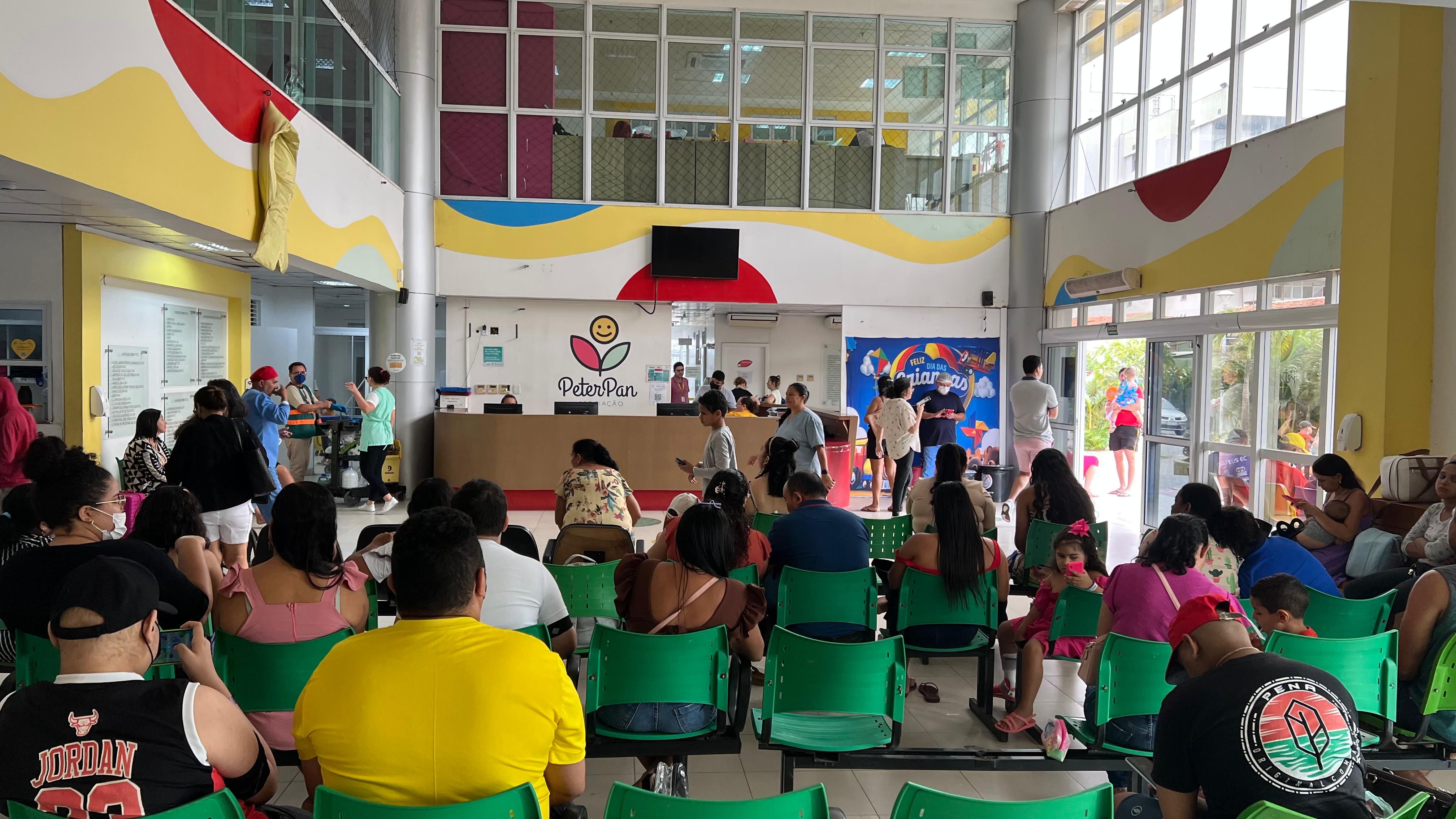notícia Associação Peter Pan lidera campanha para reforma da recepção do Centro Pediátrico do Câncer