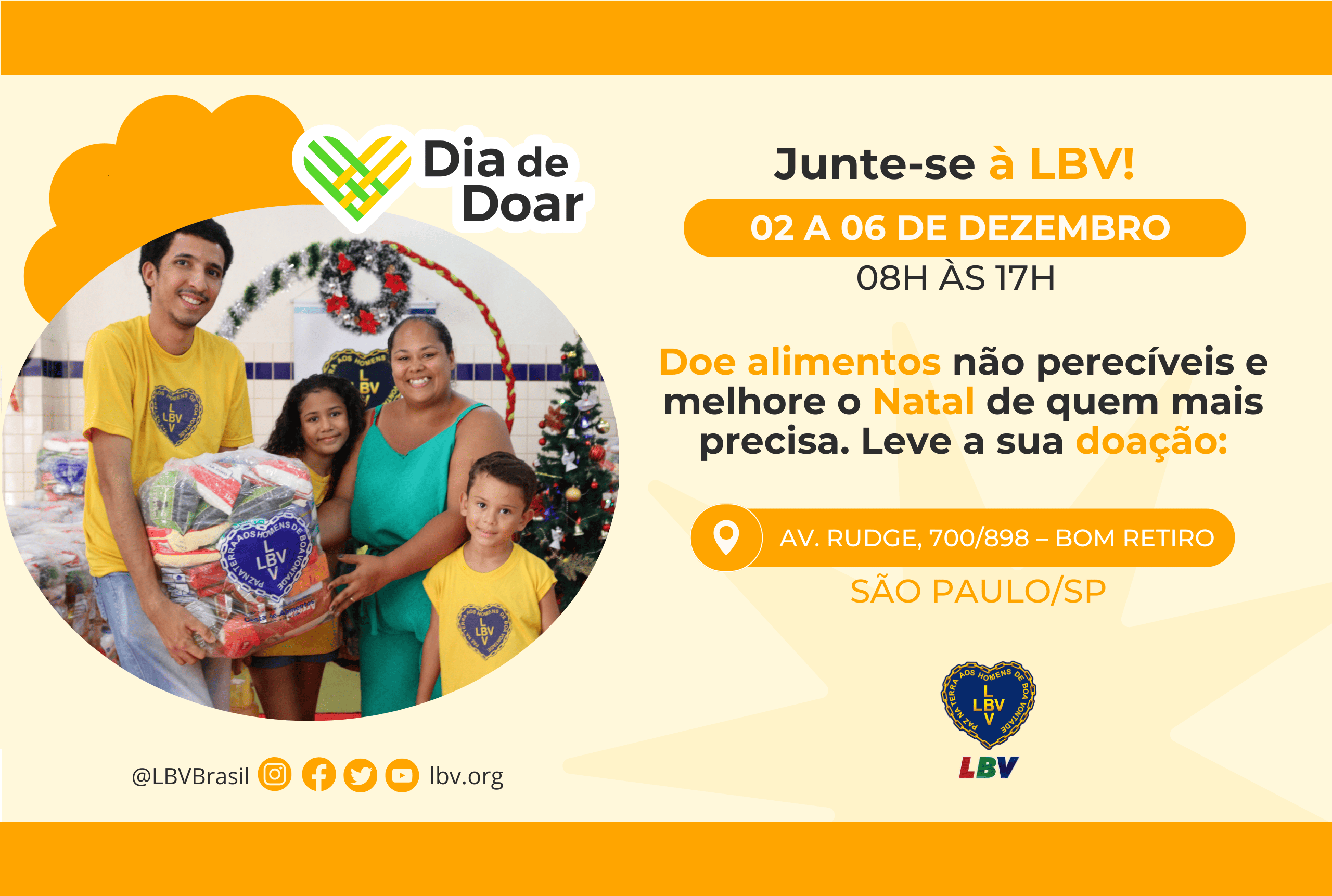 notícia Dia de Doar: movimento global para estimular a generosidade 