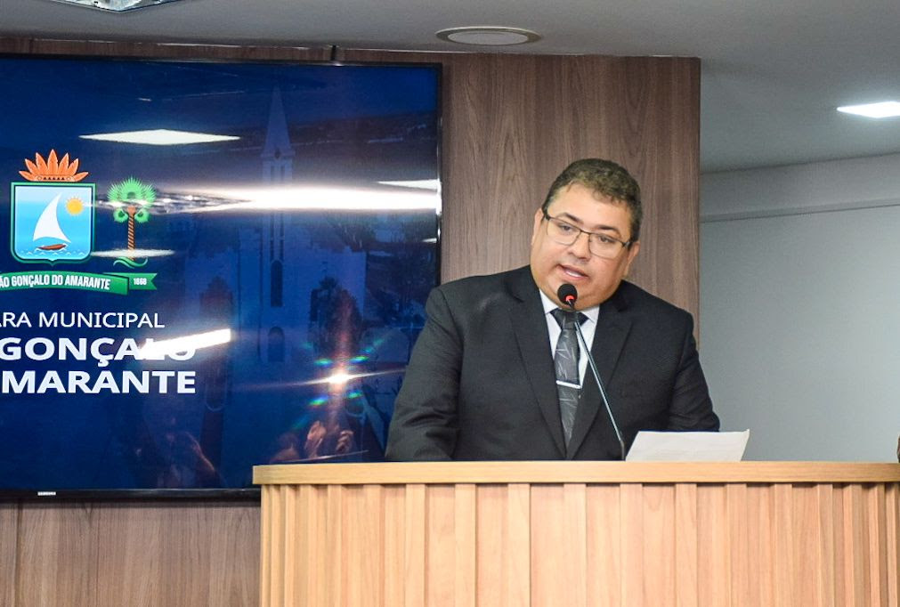 notícia Magno do Pecém é eleito presidente da Câmara de São Gonçalo do Amarante por unanimidade durante solenidade de posse