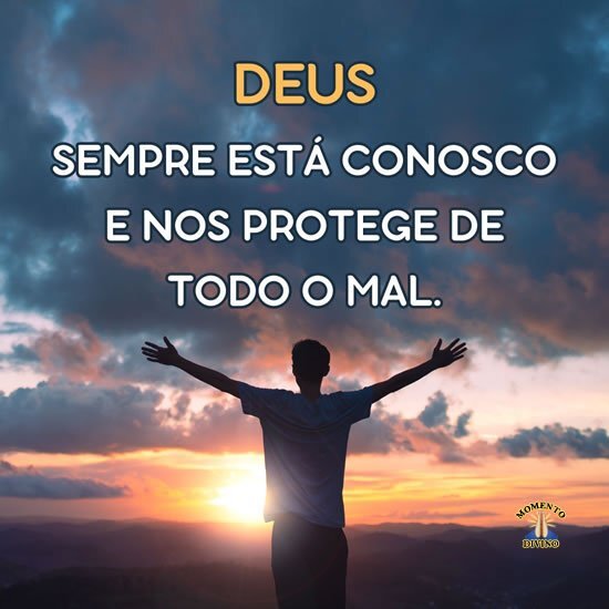 notícia PALAVRA DE HOJE - DEUS ESTÁ CONOSCO