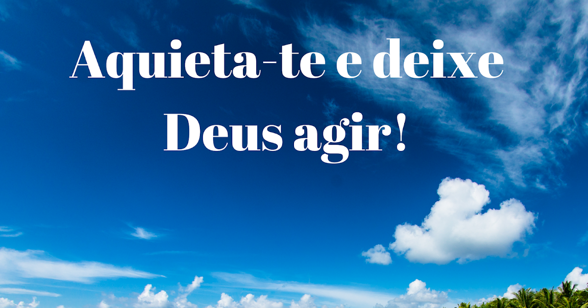 notícia PALAVRA DE HOJE - AGIR DE DEUS