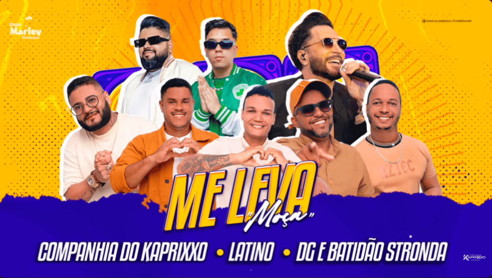 notícia Companhia do Kaprixxo convida Latino para relançar “Me Leva” com DG e Batidão Stronda