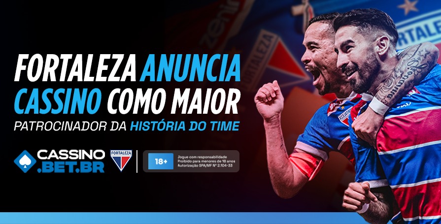 notícia Cassino e Fortaleza: como o patrocínio fortalece a presença em mídias digitais