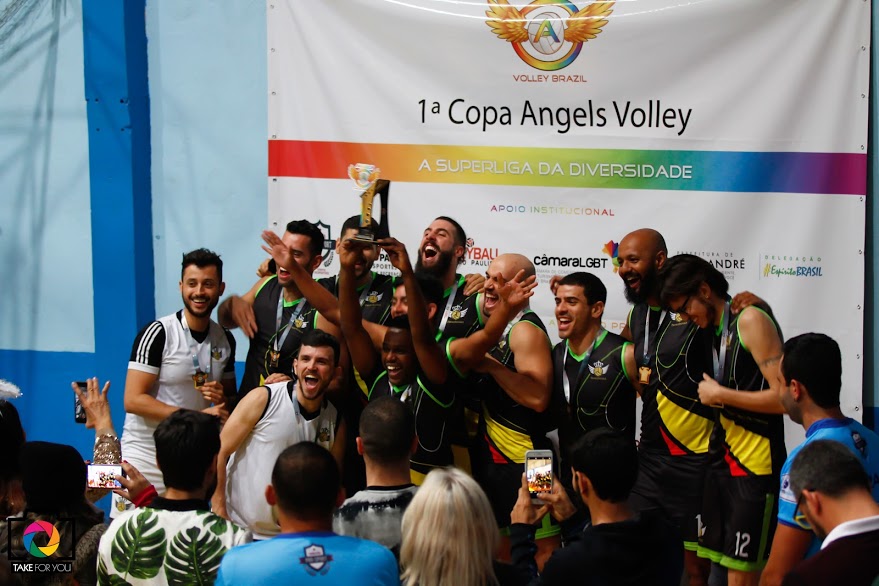 notícia Copa Angels Volley, A Superliga da Diversidade, rompe a barreira do preconceito e levanta bandeira da inclusão no Esporte!