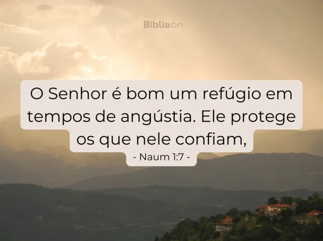 notícia PALAVRA DE HOJE - DEUS NOS PROTEGE