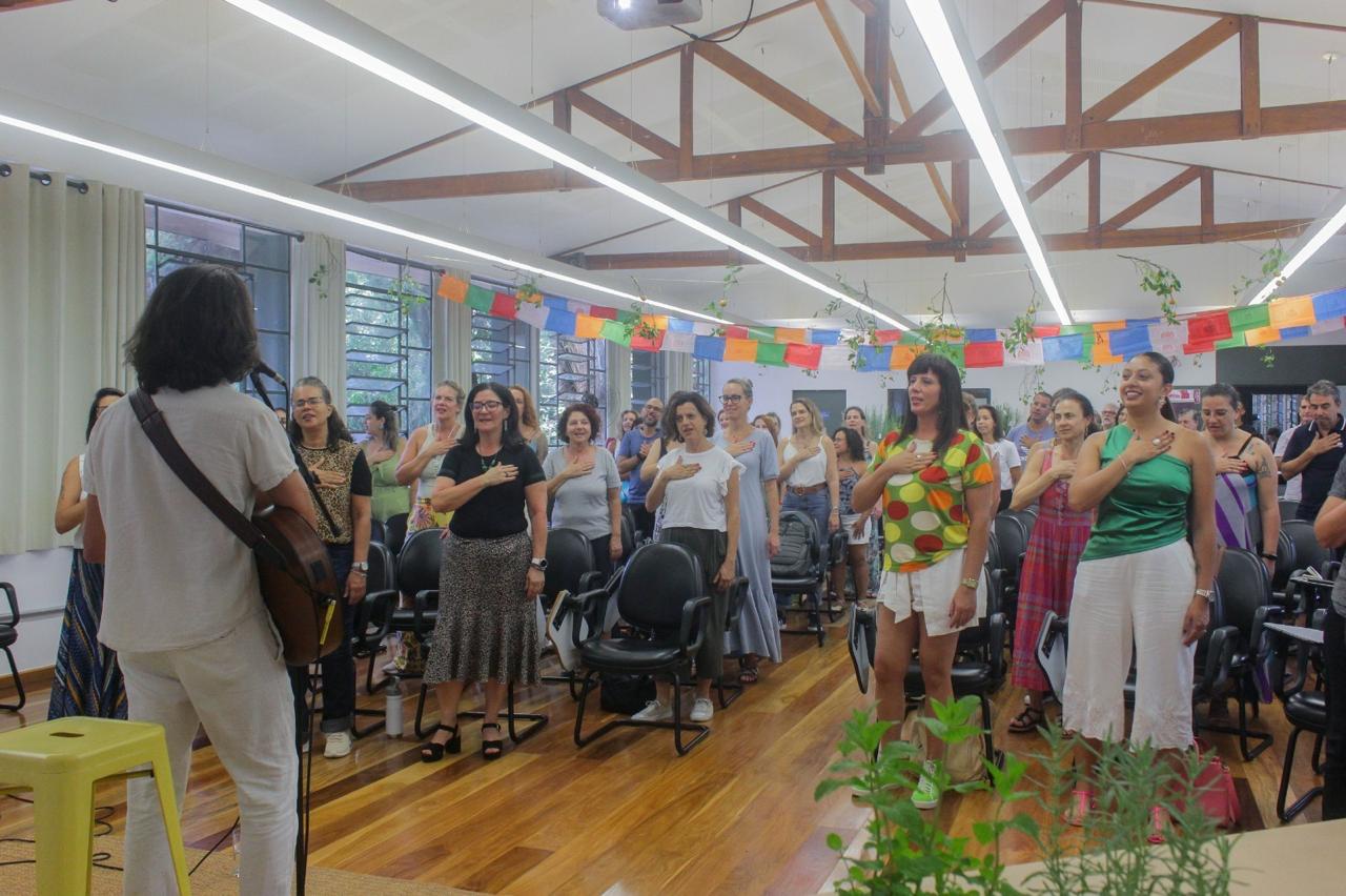 notícia São Paulo recebe Thakur Powdyel: O ex-ministro do Butão na Virada da Felicidade 2025