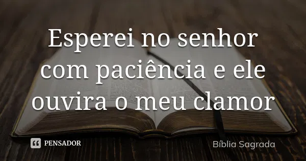 notícia PALAVRA DE HOJE - PACIÊNCIA