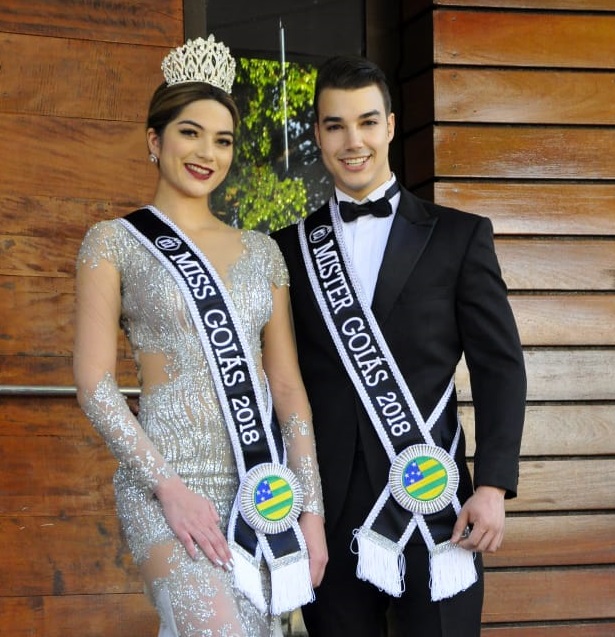 notícia Cristina Gatti e Marcos Borges são eleitos Miss e Mister Goiás 2018