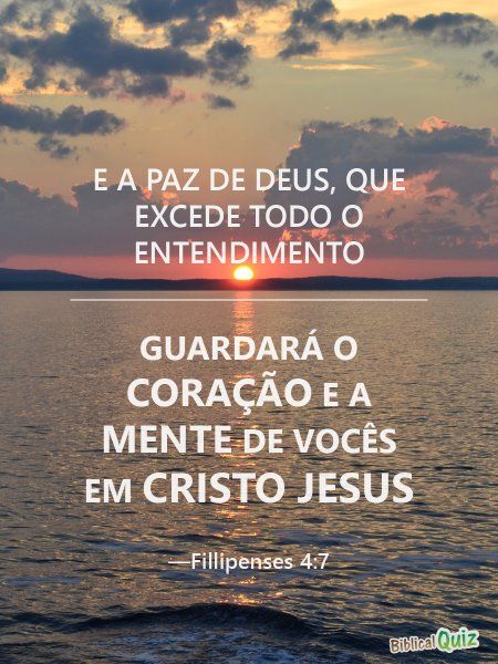 notícia PALAVRA DE HOJE - A PAZ QUE EXCEDE O ENTENDIMENTO