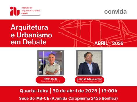 notícia AU em Debate: Conferência Municipal da Cidade de Fortaleza