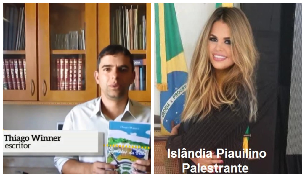 notícia Autor Thiago Winner e a palestrante Islândia Piauilino serão premiados em São Paulo/SP