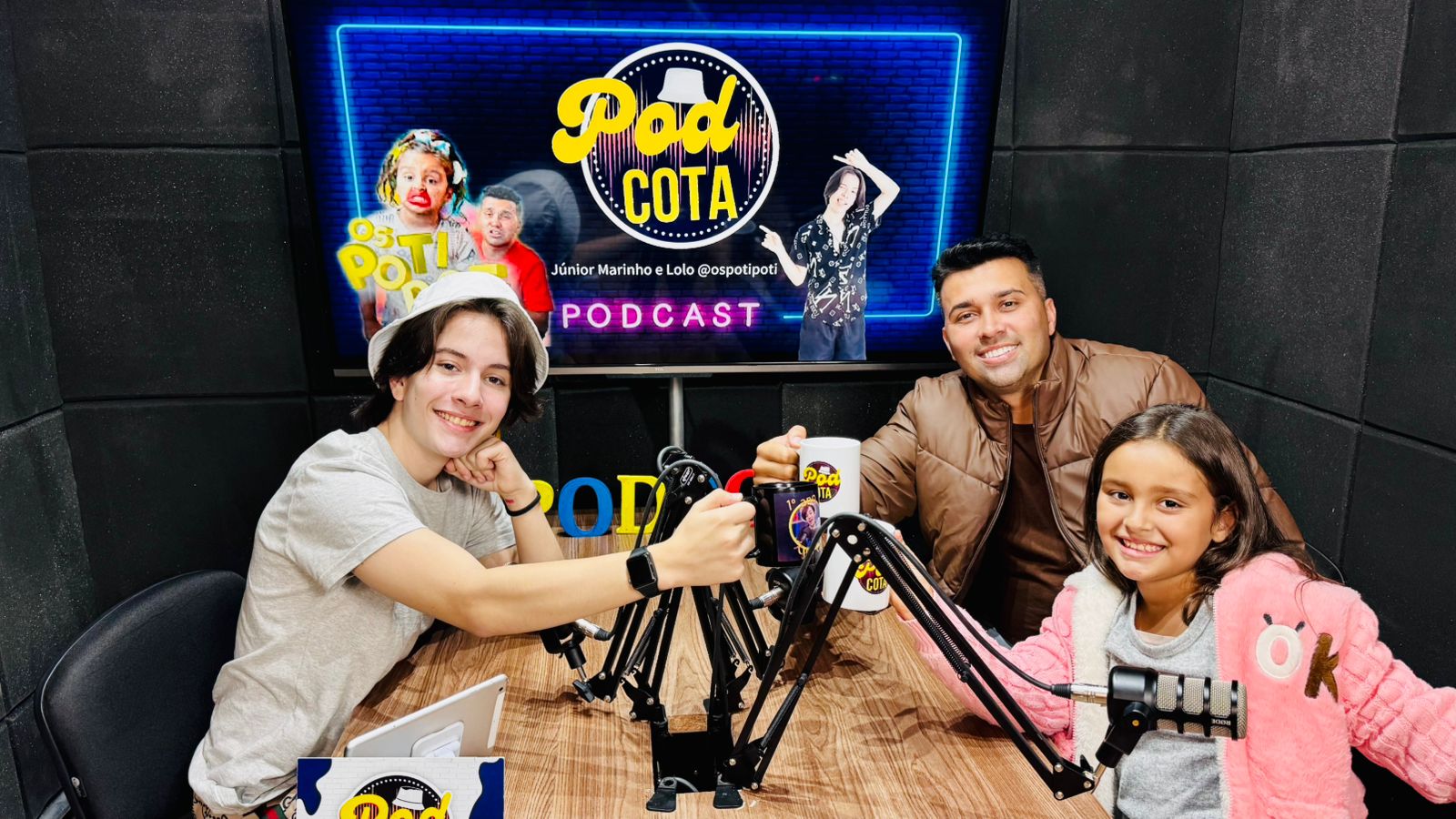 notícia Como Júnior Marinho e Lolô Conquistaram a Internet com os Poti Poti