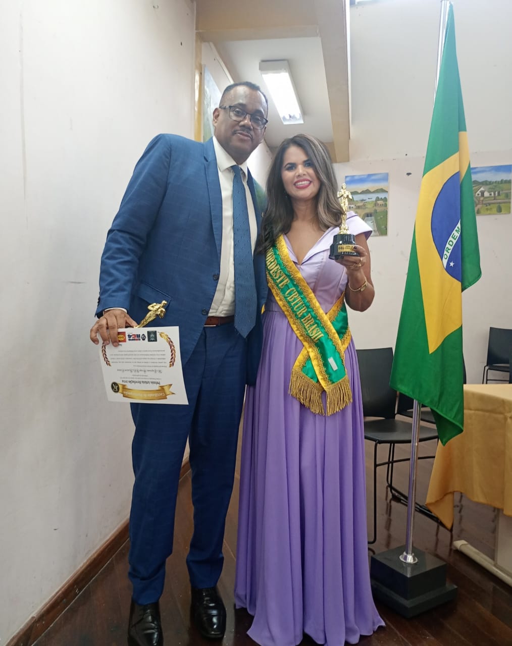 notícia Islândia Piauilino é homenageada em São Paulo com o Prêmio Personalidade do Ano