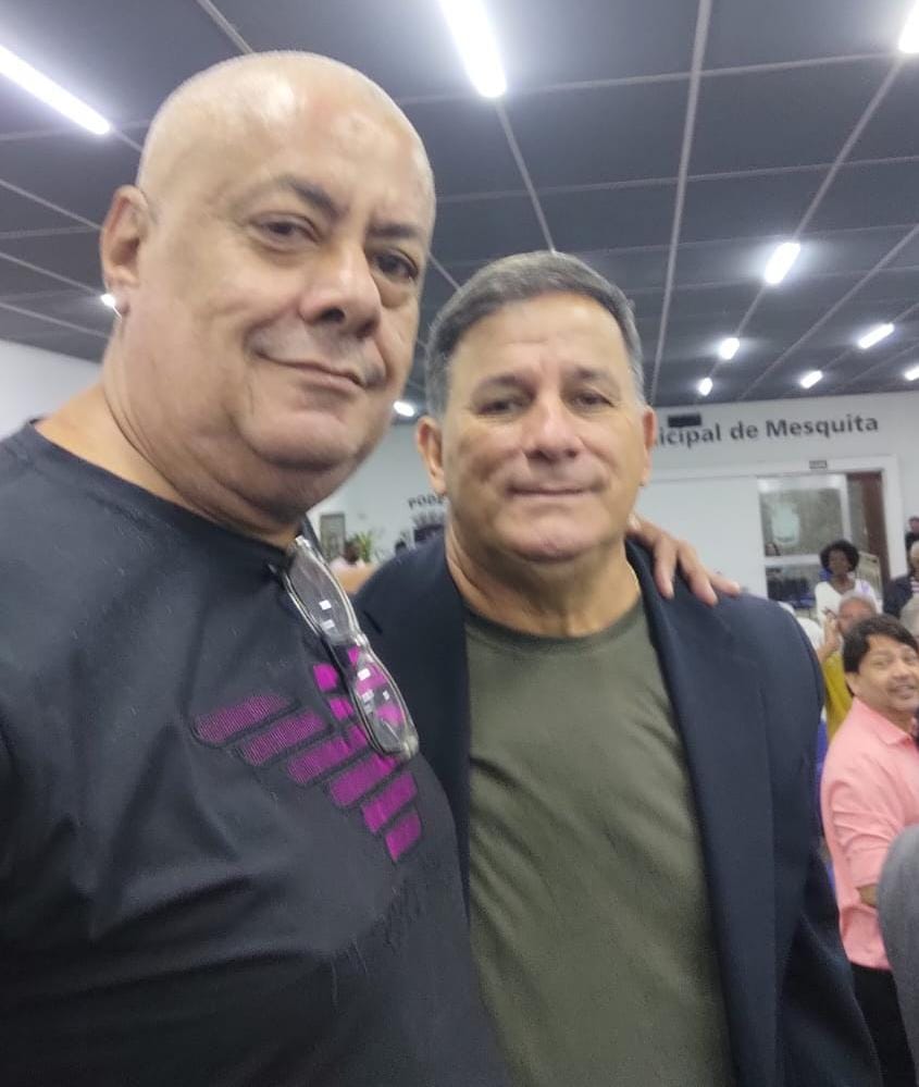 notícia Vereador Zé Chaleira aprova decreto de  lei ao lado de Neno Ferreira em Mesquita