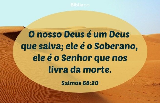 notícia PALAVRA DE HOJE - LIVRAMENTO DE DEUS