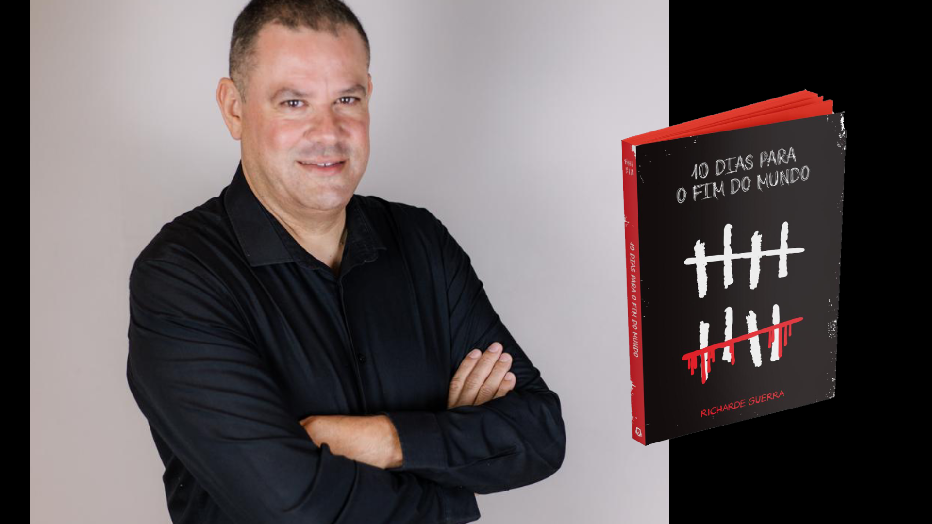 notícia Richarde Guerra lança o livro “10 Dias para o Fim do Mundo” na FEFICC 2025