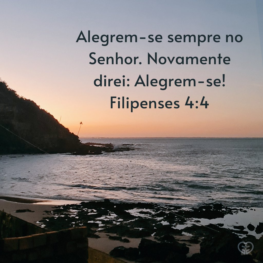 notícia PALAVRA DE HOJE - ALEGREM-SE NO SENHOR
