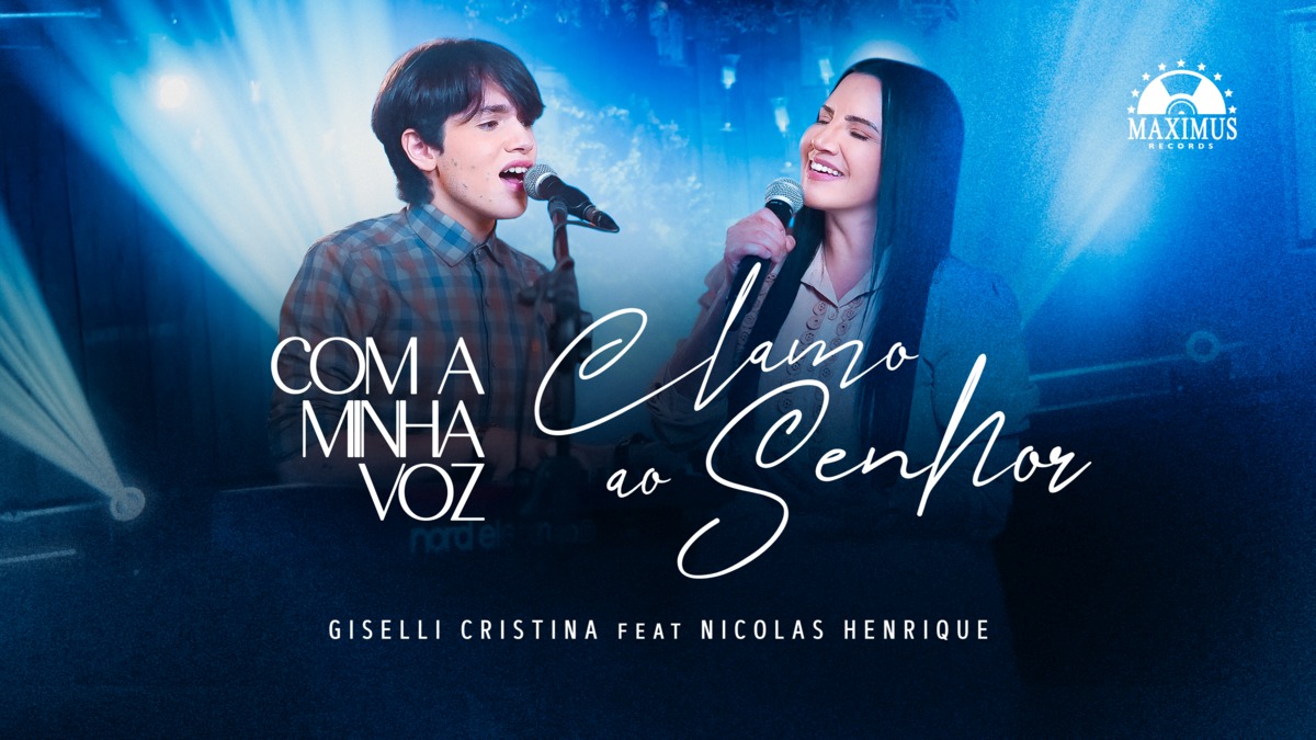 notícia Giselli Cristina lança novo single pela Maximus Records - Com a Minha Voz, Clamo ao Senhor