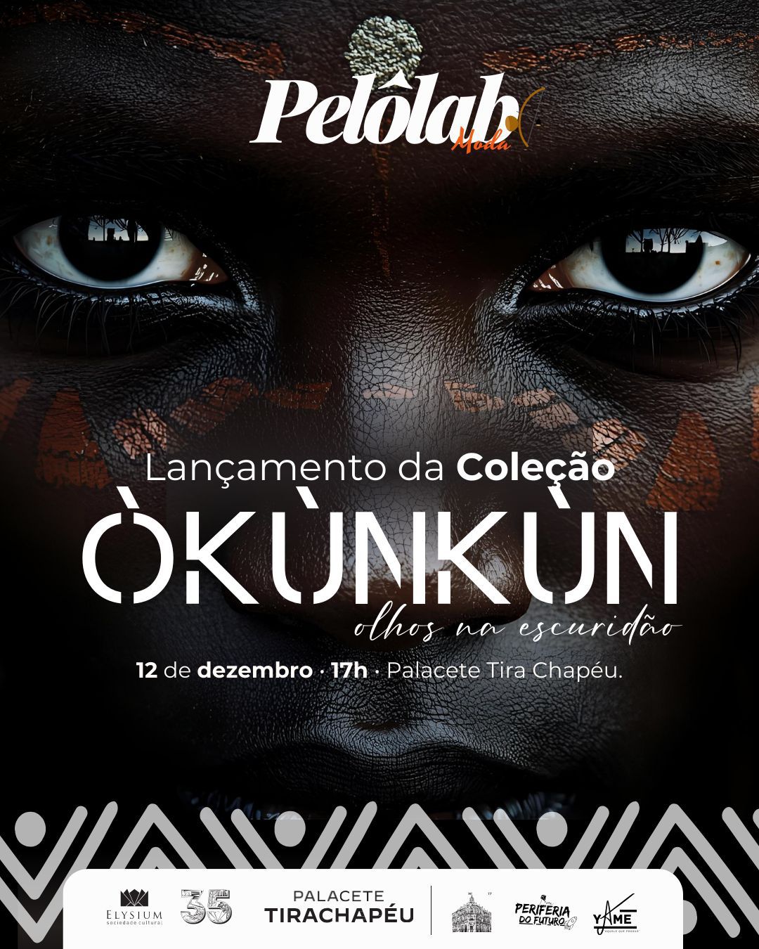 notícia Grife Yame e projeto Periferia do Futuro apresentam lançamento da coleção ÒKÙNKÙN 