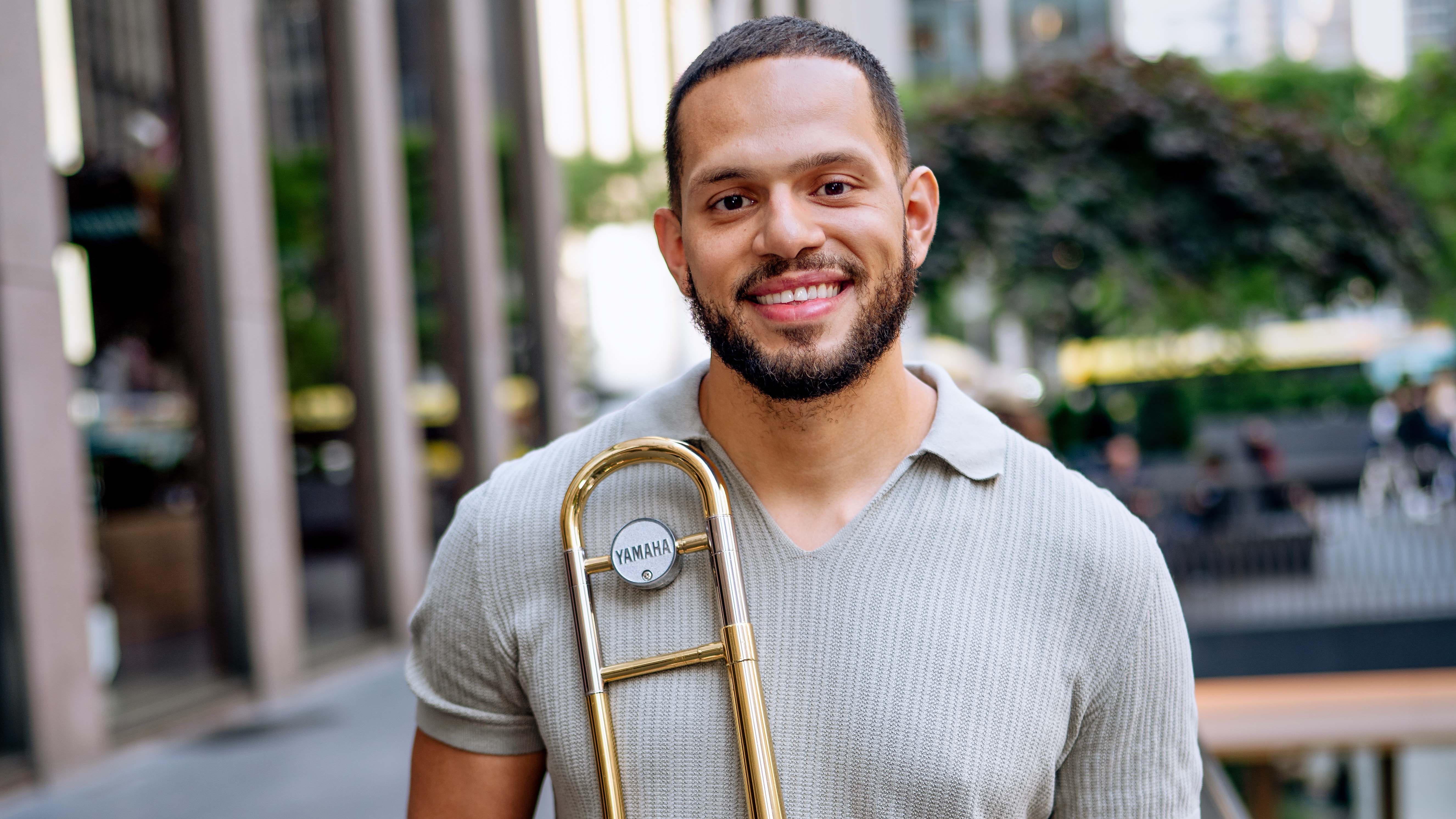 notícia Trombonista brasileiro Felipe Brito é diretor em Festival de Jazz nos Estados Unidos