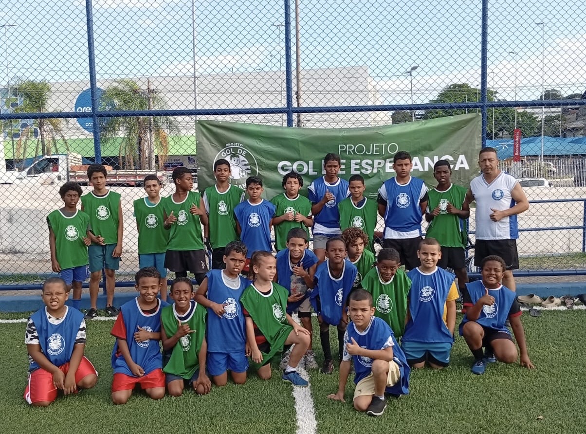 notícia Projeto Gol de Esperança transforma vidas na Baixada Fluminense