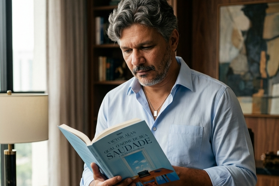 notícia Autor cearense Victor Alan conquista leitores com crônicas que celebram a memória