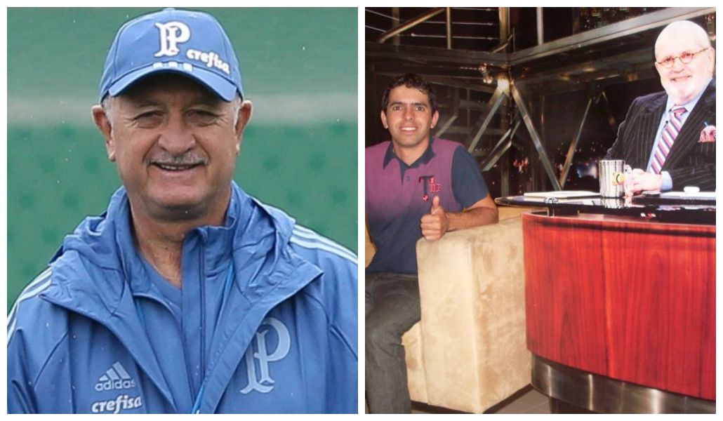 notícia Os palmeirenses Felipão e o escritor Thiago Winner, sopram hoje (09 de Novembro) mais uma velinha!