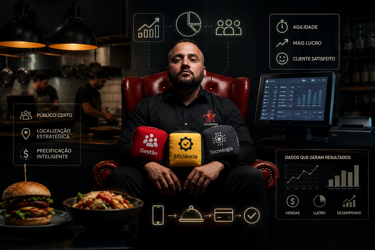notícia Negócio além da comida