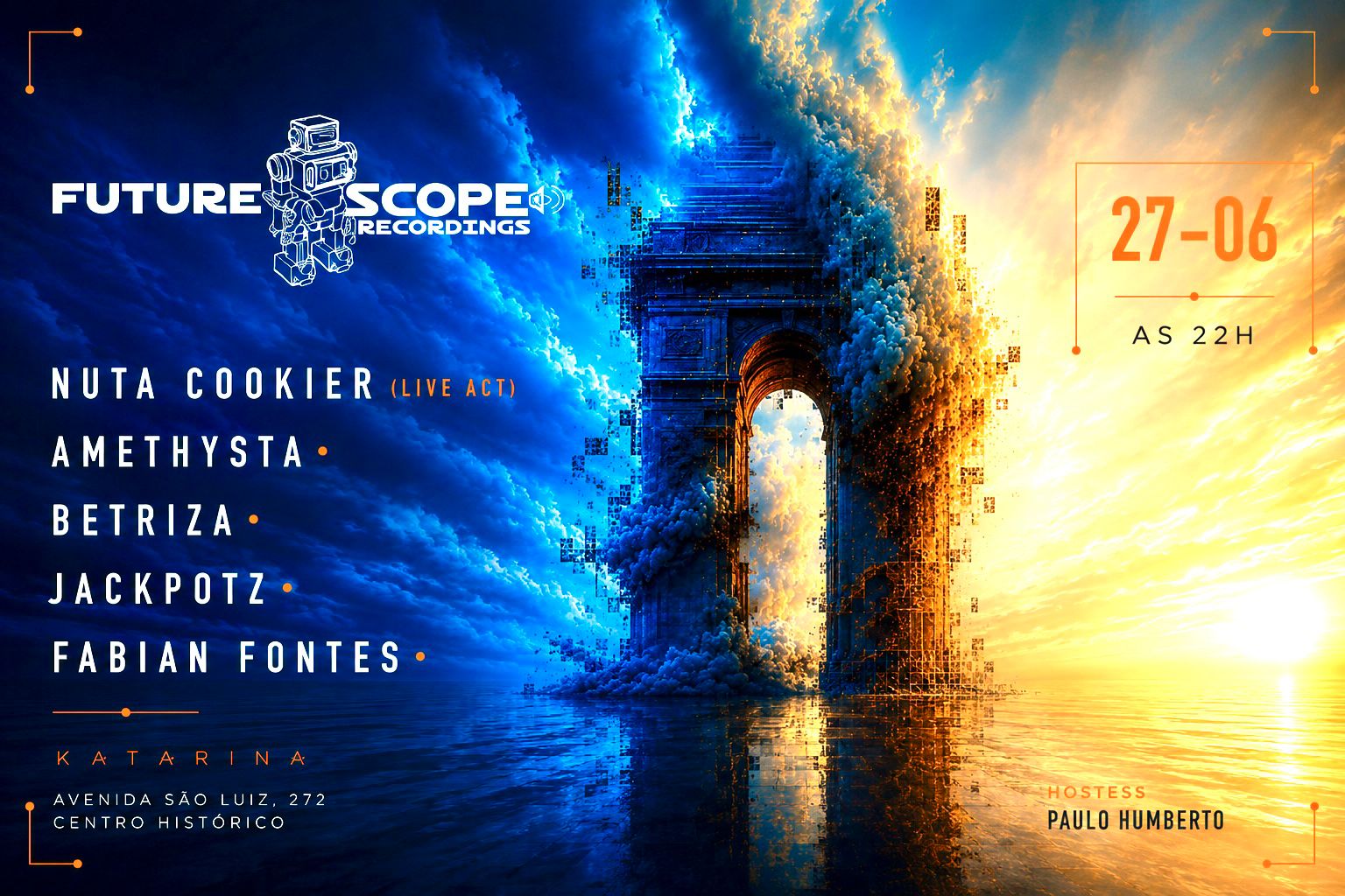 notícia Future Scope Recordings promove experiência imersiva no Katarina com line-up de peso no dia 27 de junho
