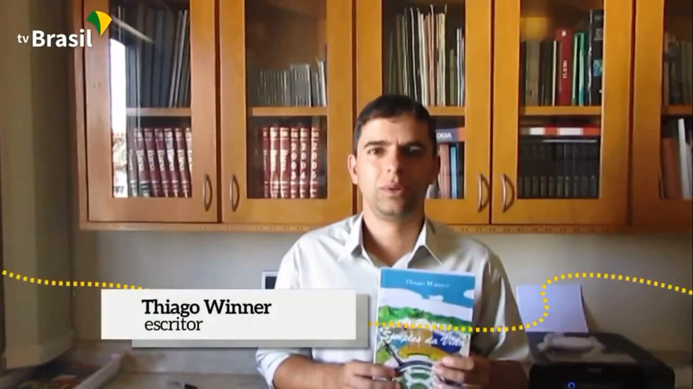 notícia Autor Thiago Winner representa o Brasil em concurso internacional de poesia