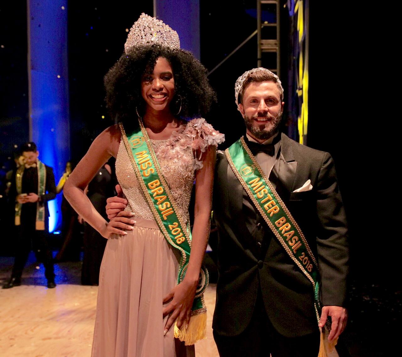 notícia Adryelhe Peixoto e Gabriel Ximenez são eleitos Miss e Mister Brasil 2018
