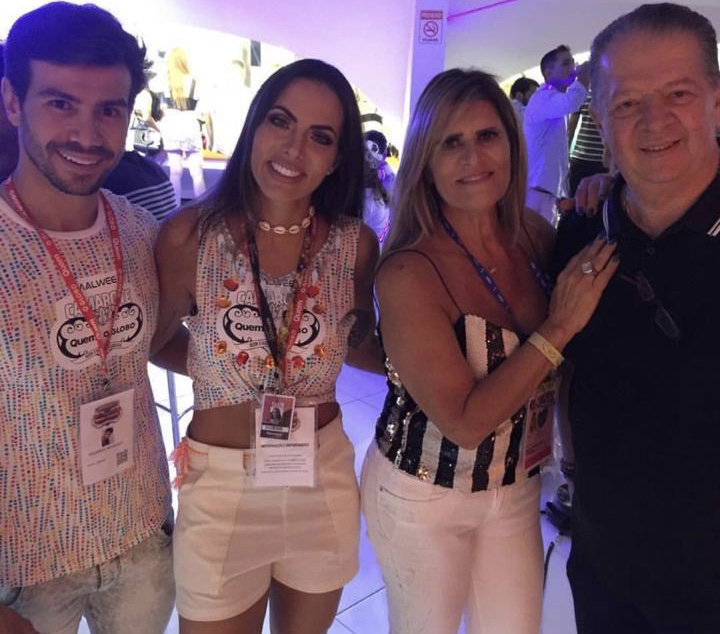 notícia Famosos e autoridades marcam presença no Camarote Maxxíma, na Sapucaí