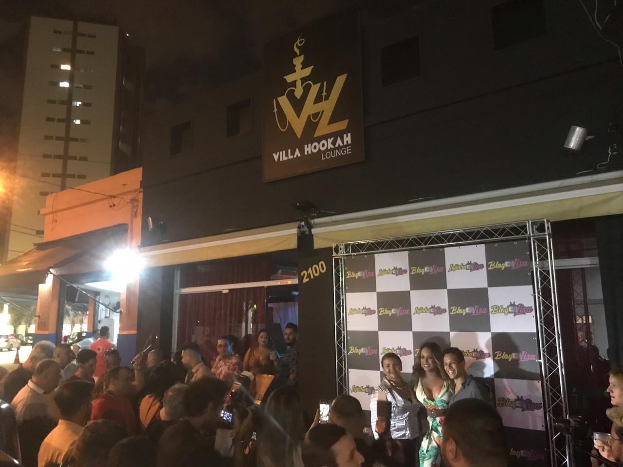 notícia Villa Hookah Lounge recebe Famosos e Personalidades na festa do Blog da Lisa Gomes, Repórter da Rede TV