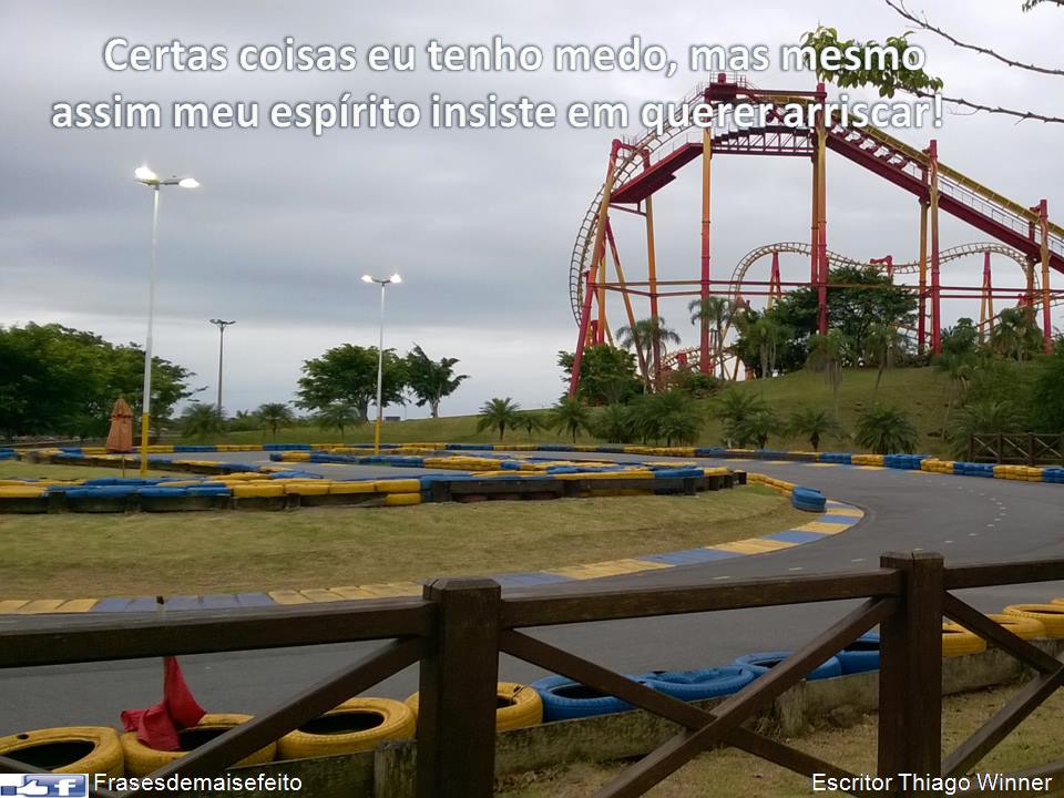 notícia Frase do escritor Thiago Winner