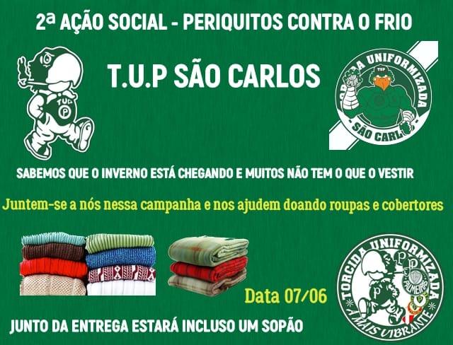 notícia Campanha do agasalho 2019